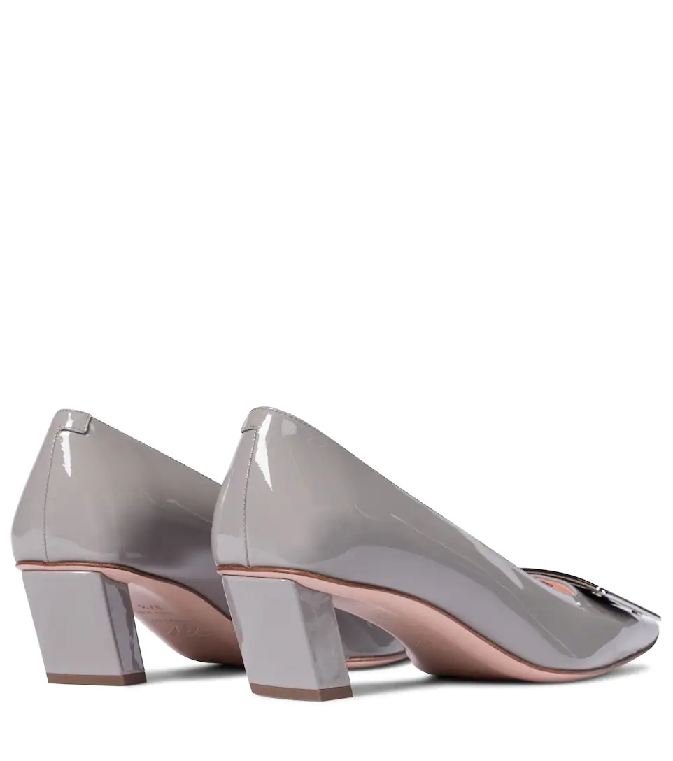 Belle Vivier 45 patent leather pumps - 3