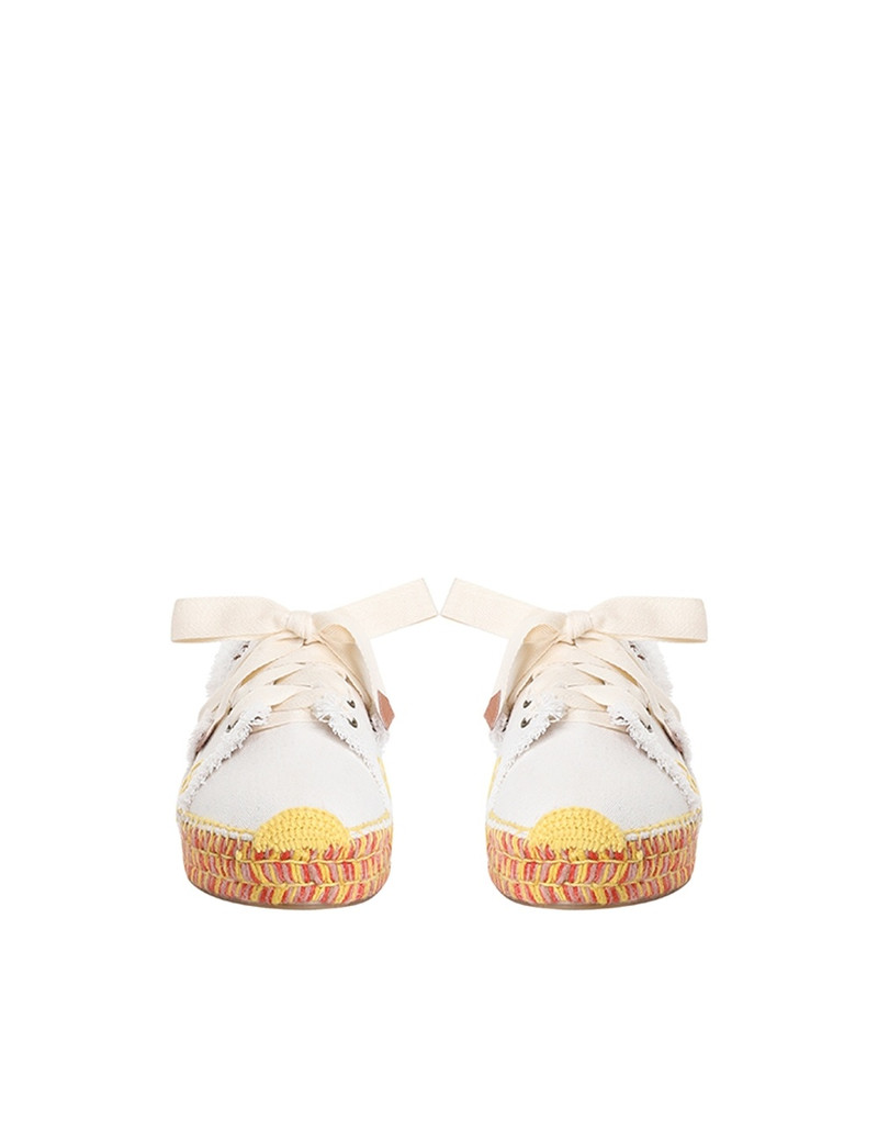 LACE UP ESPADRILLE DERBY 5