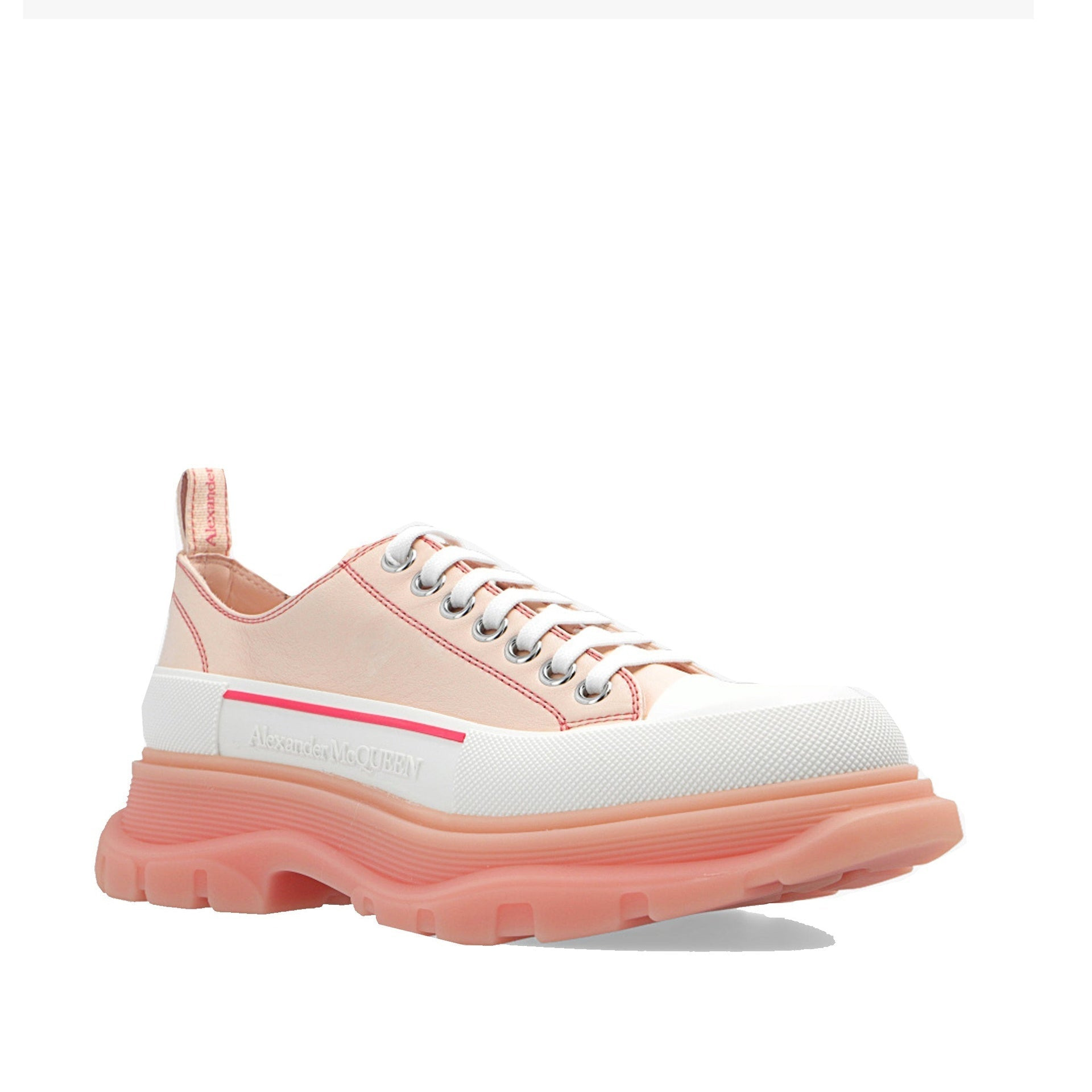 Alexander Mcqueen Tread Slik Leather Sneakers Women - 2