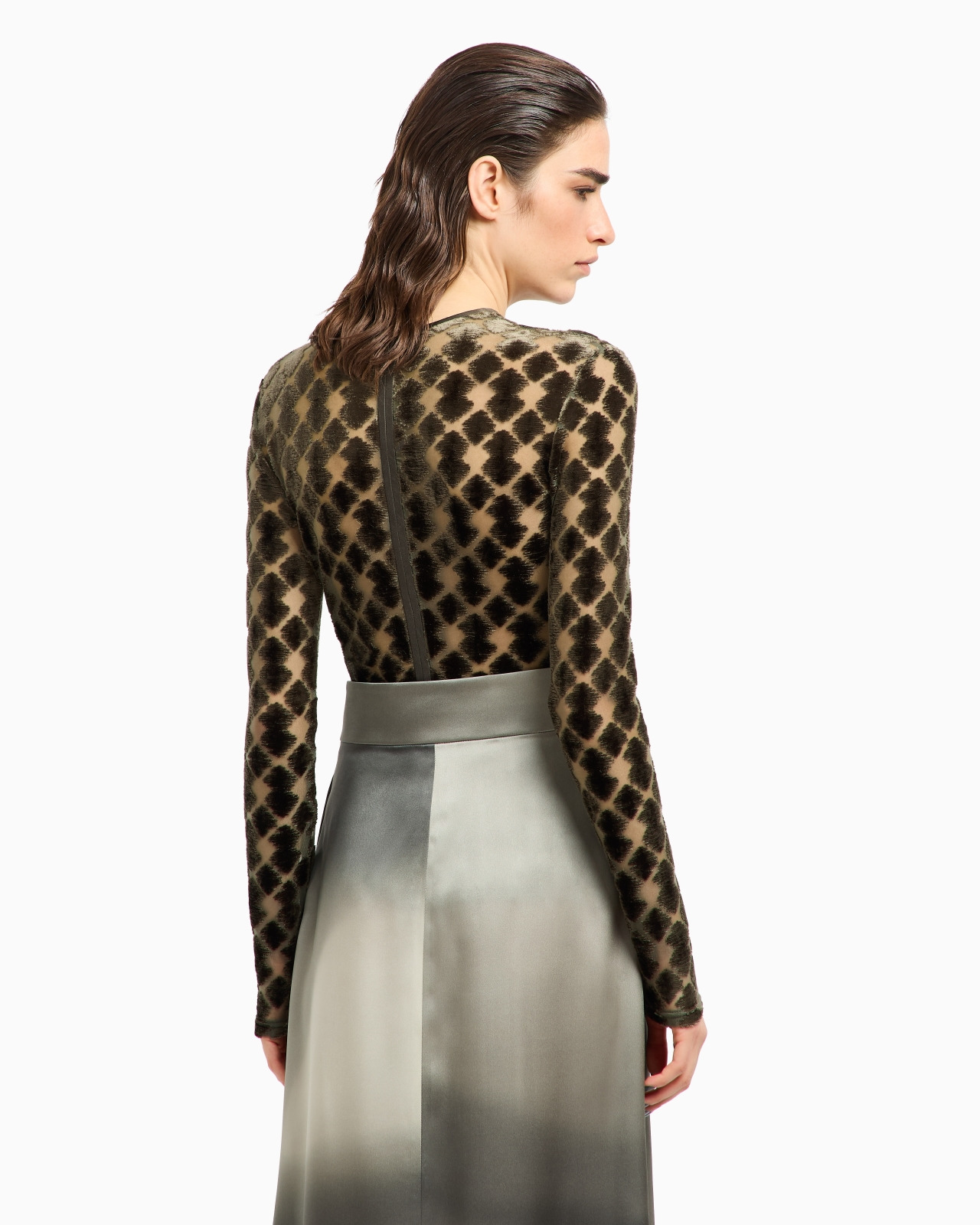 GEOMETRIC JACQUARD JERSEY JUMPER - 3
