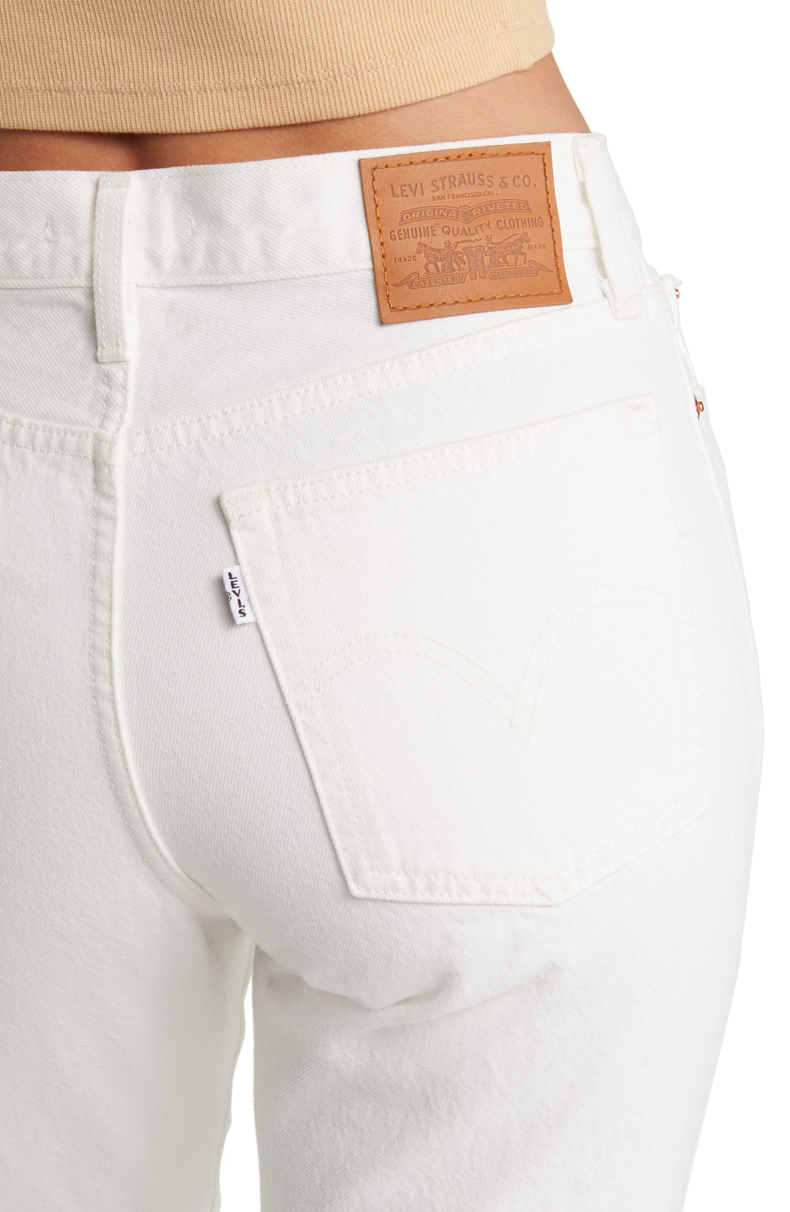 Wedgie High Waist Straight Jeans - 4