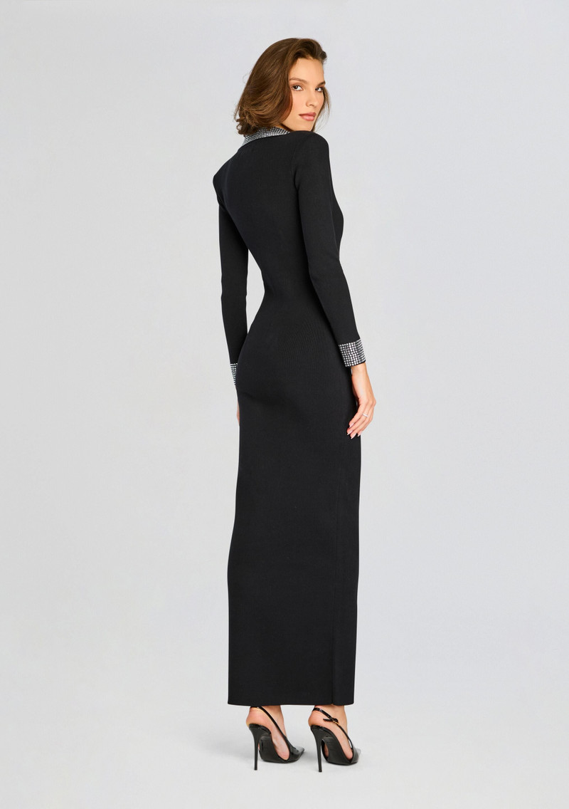 SHAREEN EMBELLISHED KNIT DRESS 4