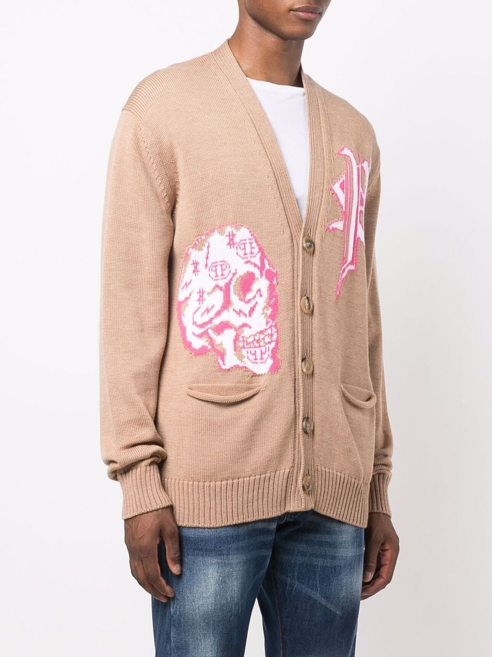 merino wool cardigan - 3