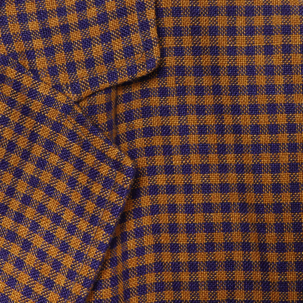 Mini check single breasted jacket - 6