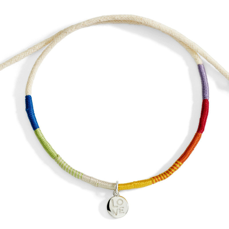 DoDo SILVER & ENAMEL LGBTQ+ BRACELET outlook