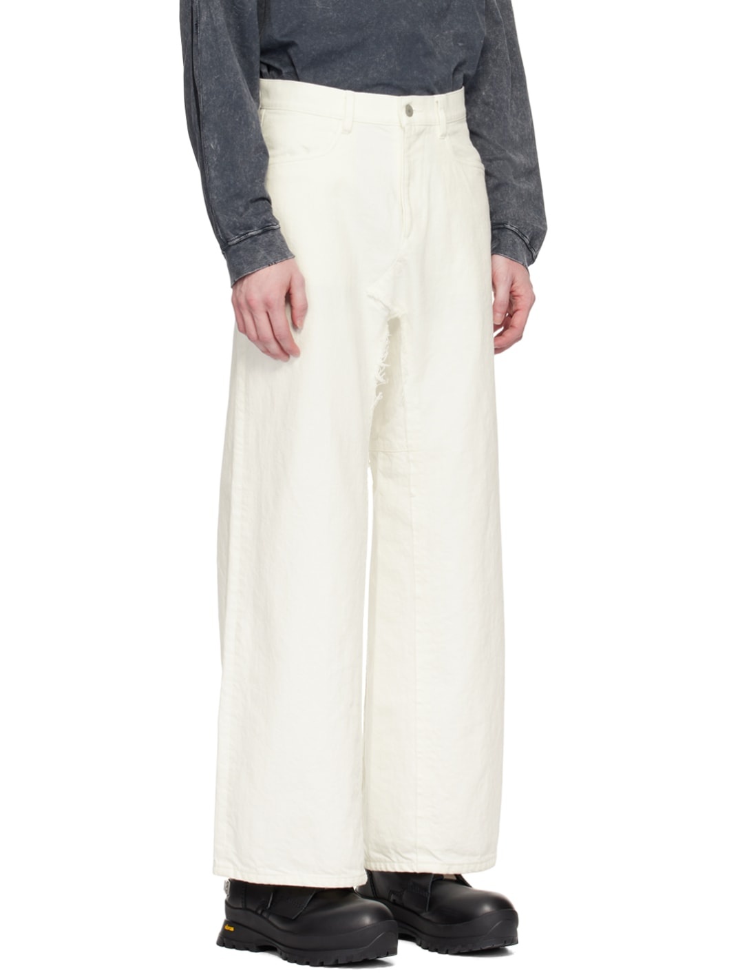 White Resize Jeans - 2