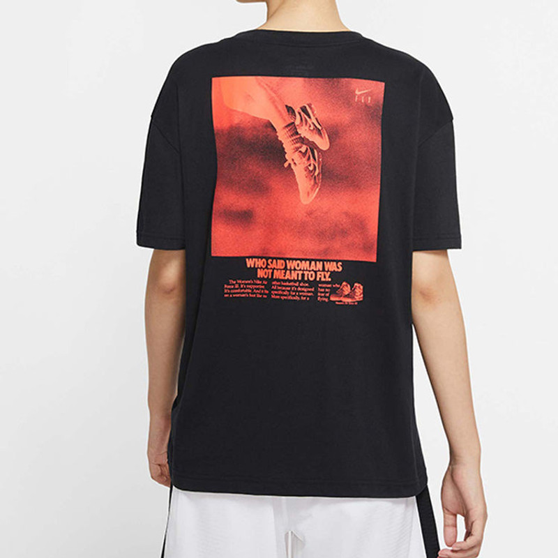 (WMNS) Nike Dri-Fit 농구 짧은 소매 'Fly Black' CV0951-010 7
