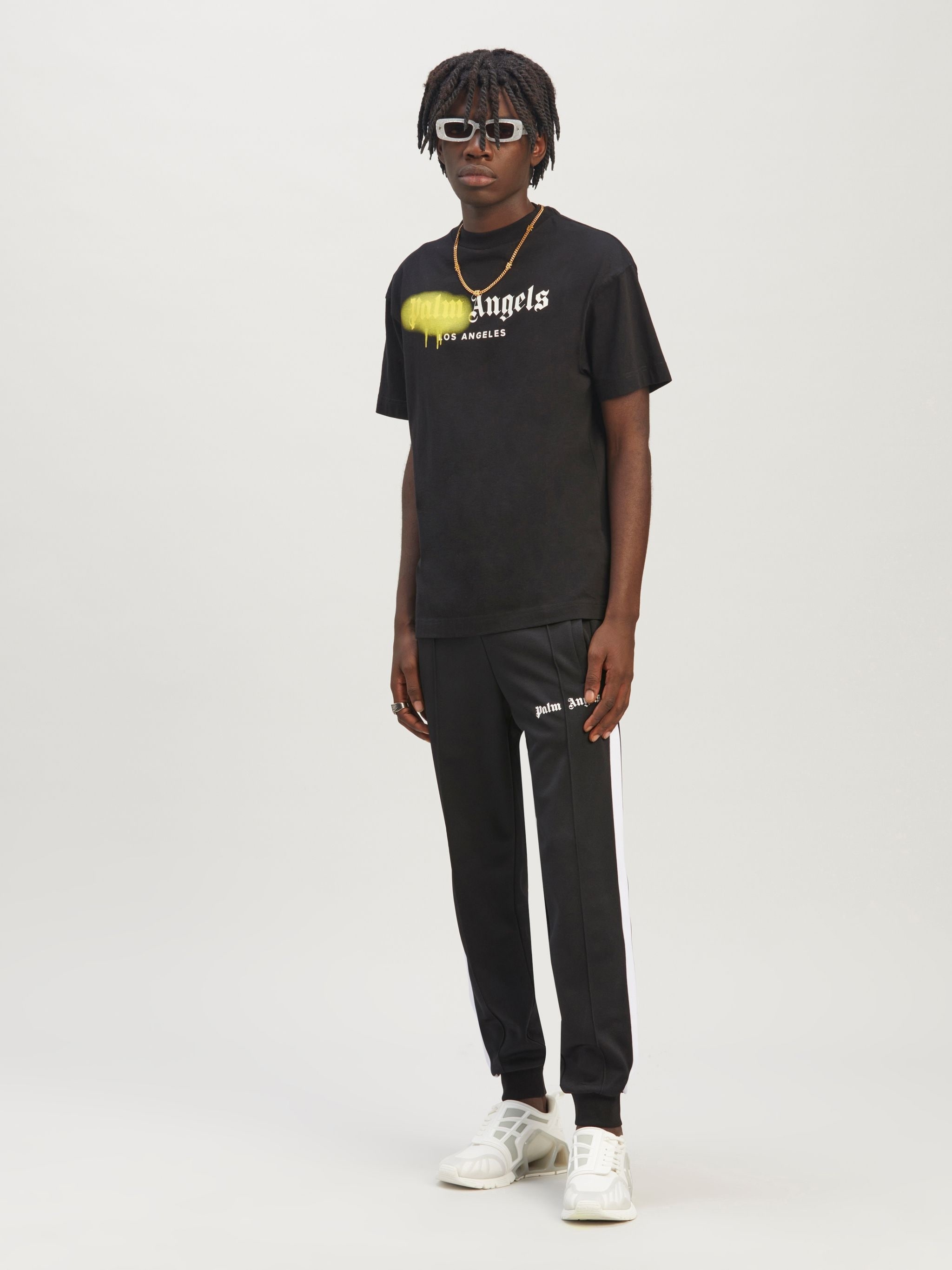 slim-fit stripe track pants - 2