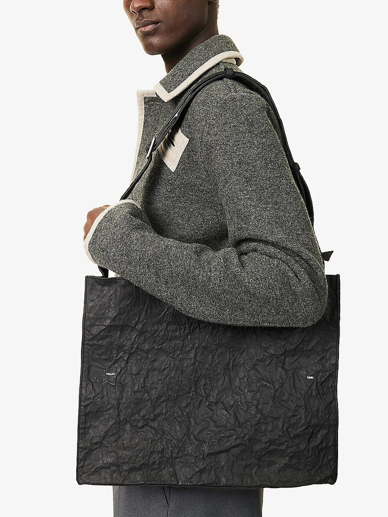 HELIOT EMIL™ Armada Waxed Cotton Tote Bag outlook