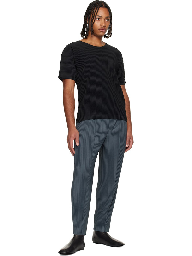 ISSEY MIYAKE Blue Compleat Trousers outlook