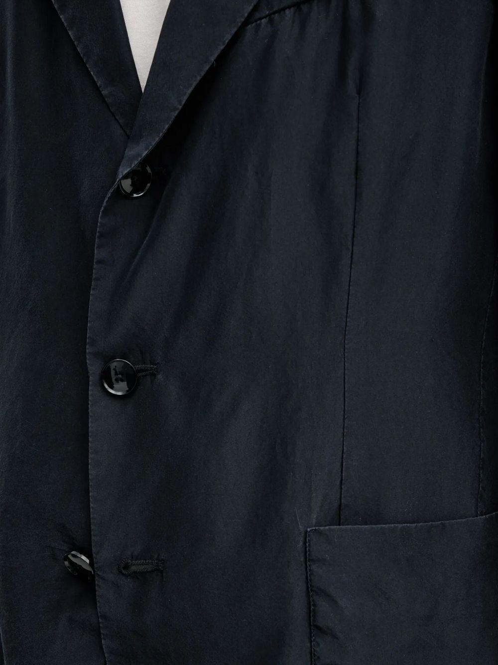 single-breasted silk blazer - 5