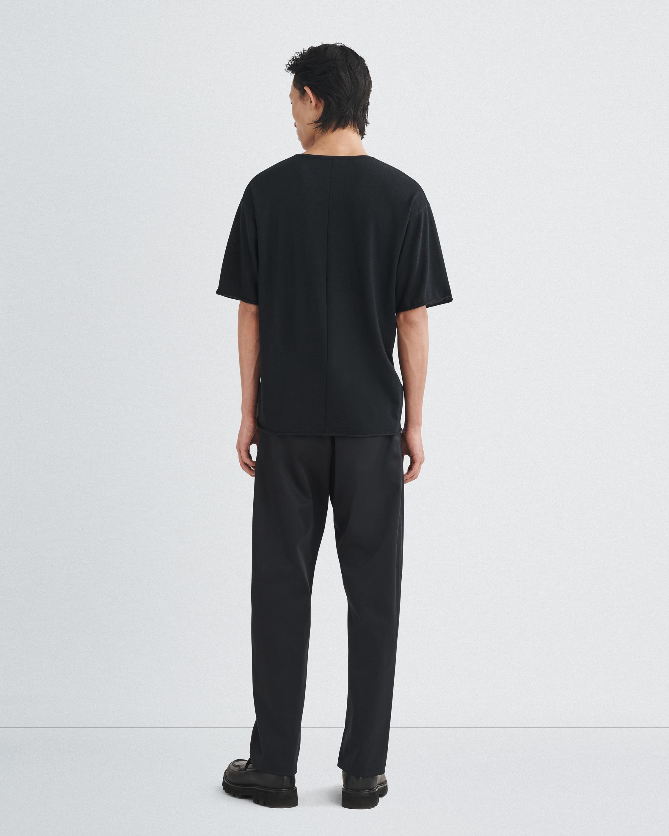 Reid Knit Merino Tee
Wool Blend T-Shirt - 5
