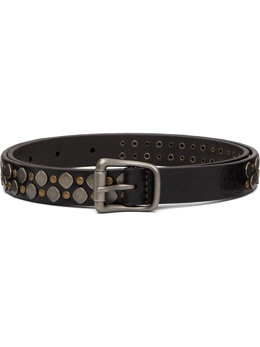 Brown Rio Studs 20 Belt - 1