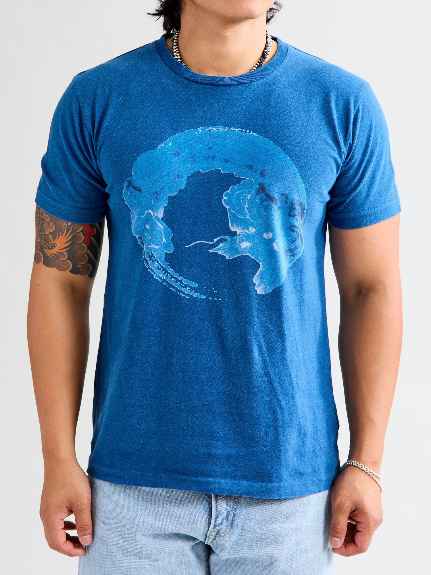 "Dragon" Bassen T-Shirt in Indigo - 2