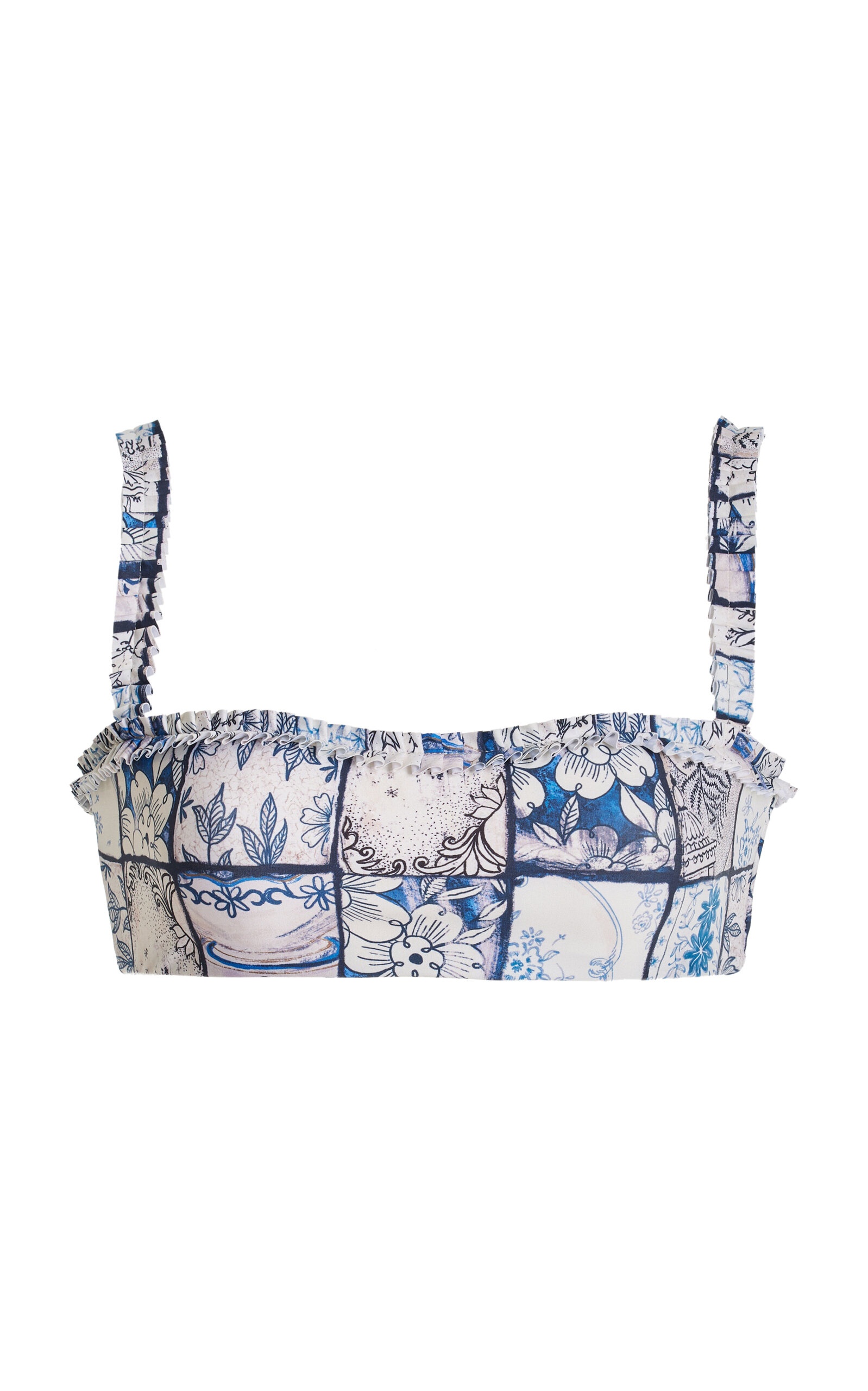 Exclusive Olmo Ruffled Bikini Top multi - 1