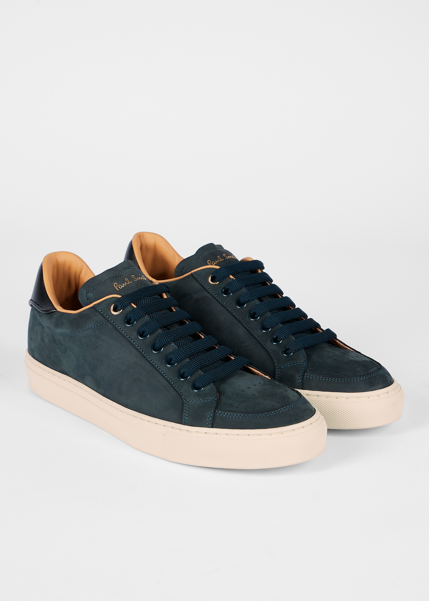 Suede Dark Navy 'Banff' Trainers - 4
