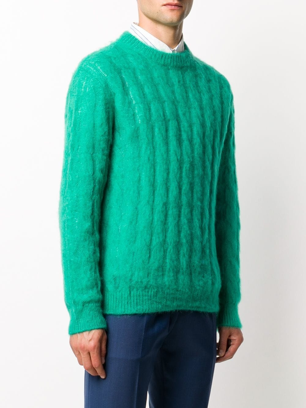 cable knit jumper - 3