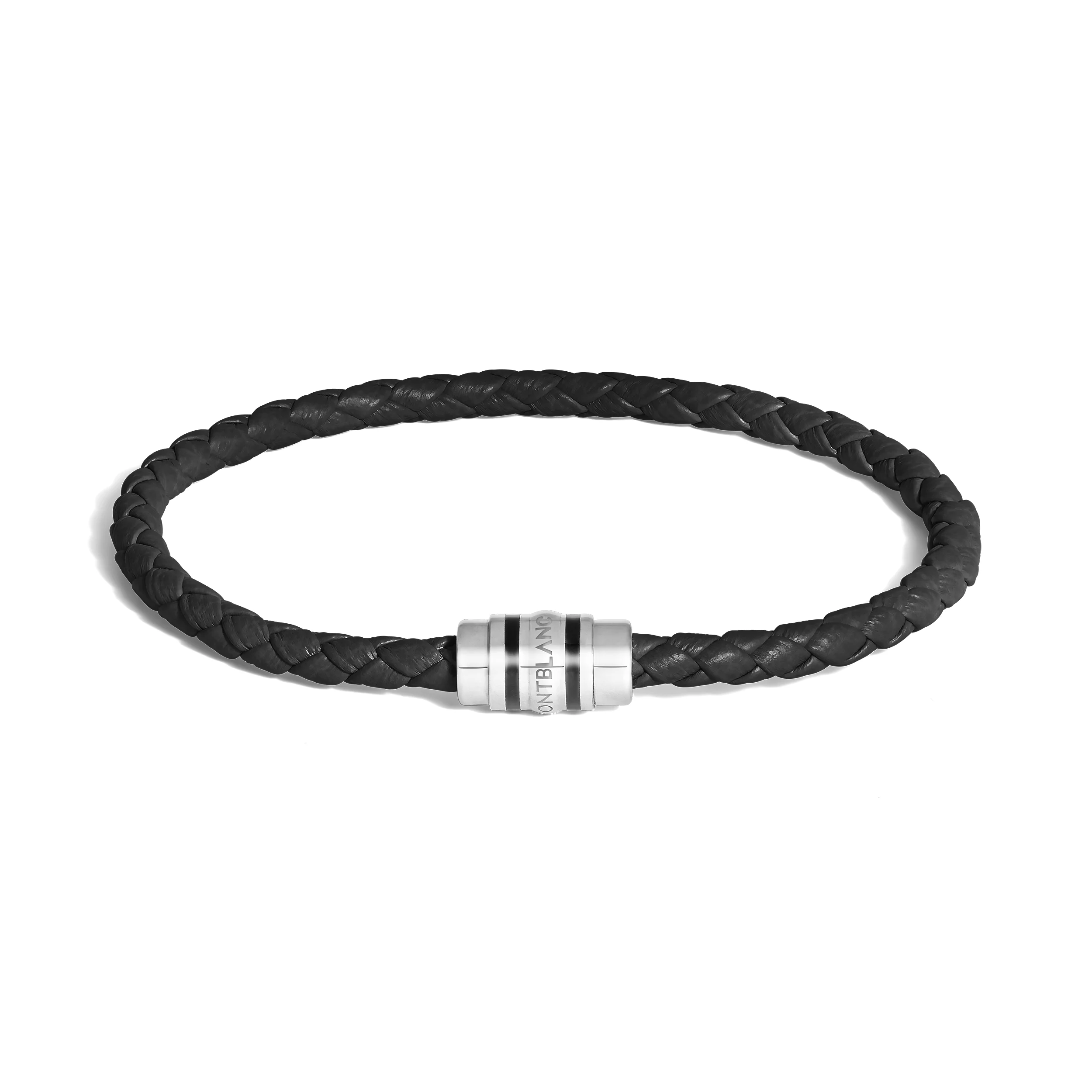 3 RINGS BRACELET IN GRAIN LEATHER - 1