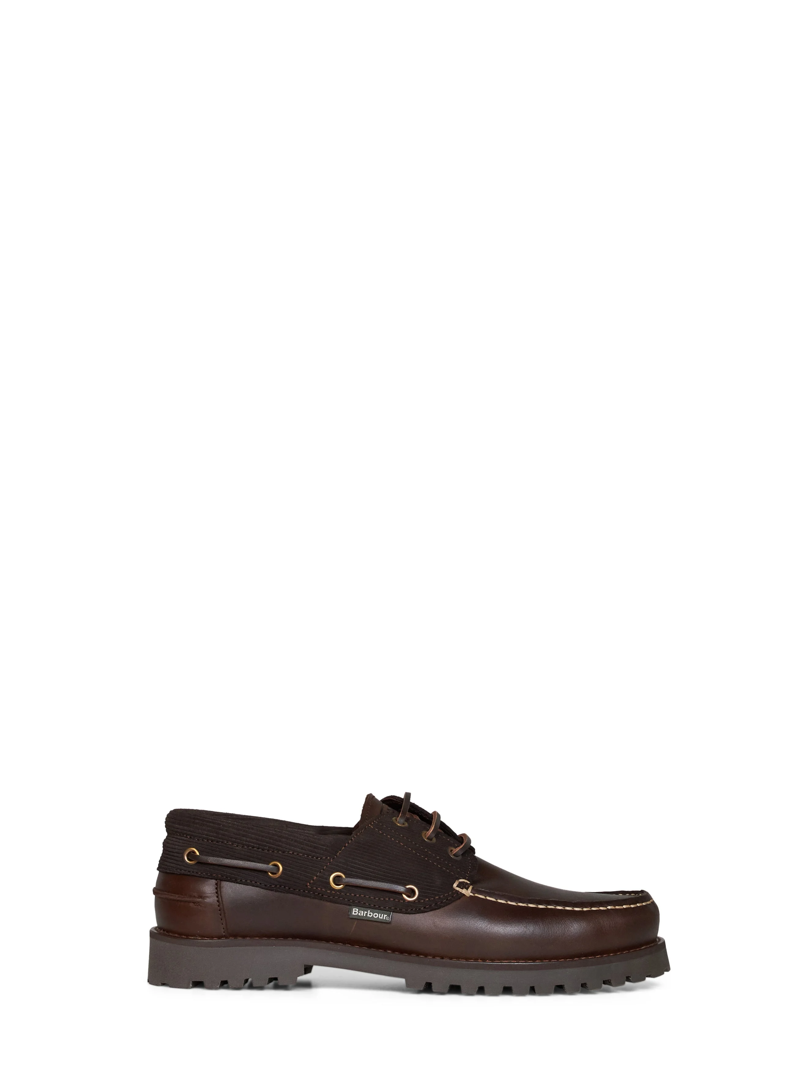 Dark brown Re-Engineered Deck boat shoes - 1