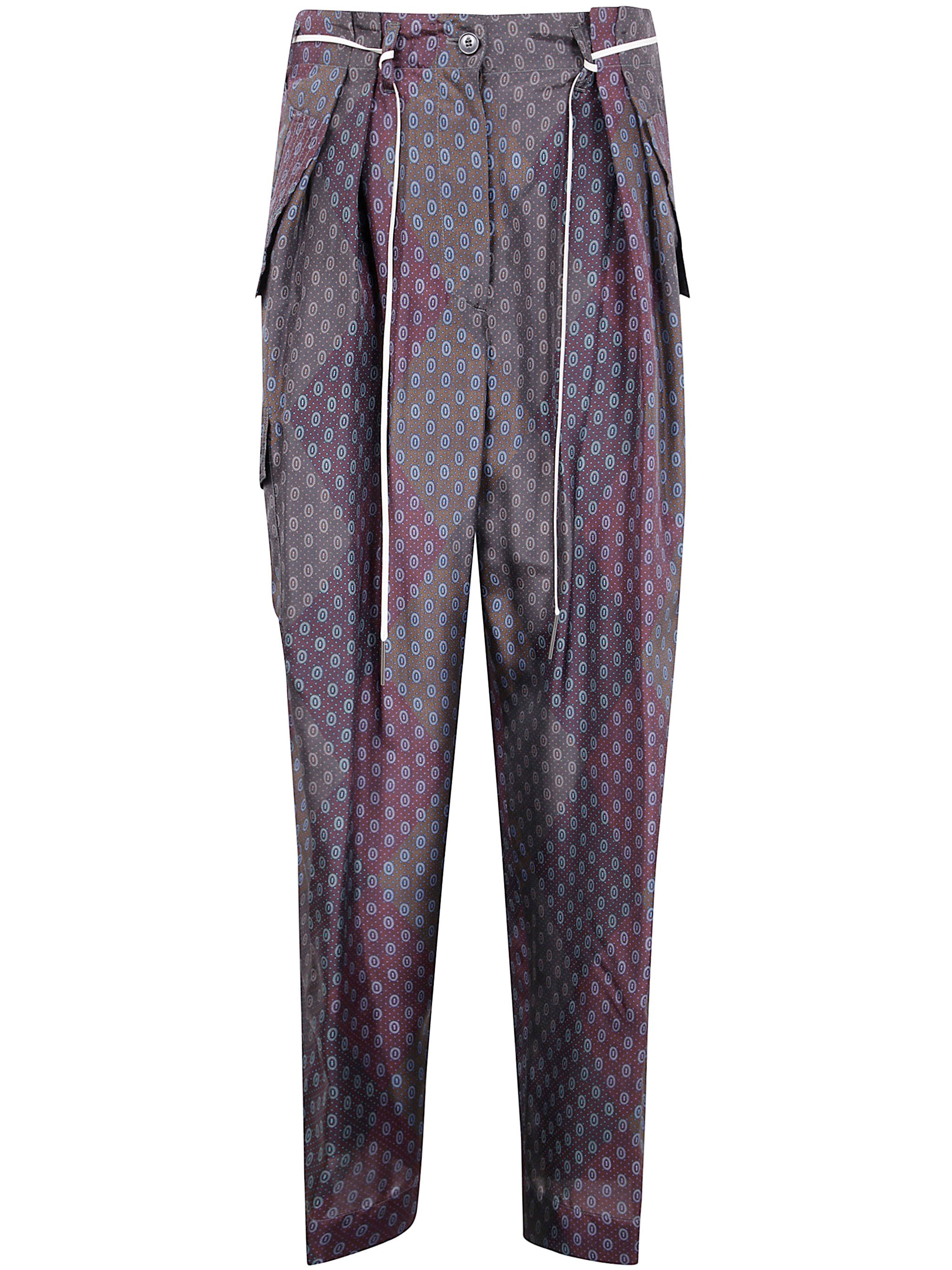 Introducing the exquisite "POLK" PANTS by DRIES VAN NOTEN, a stunning addition to your clothing coll - 1