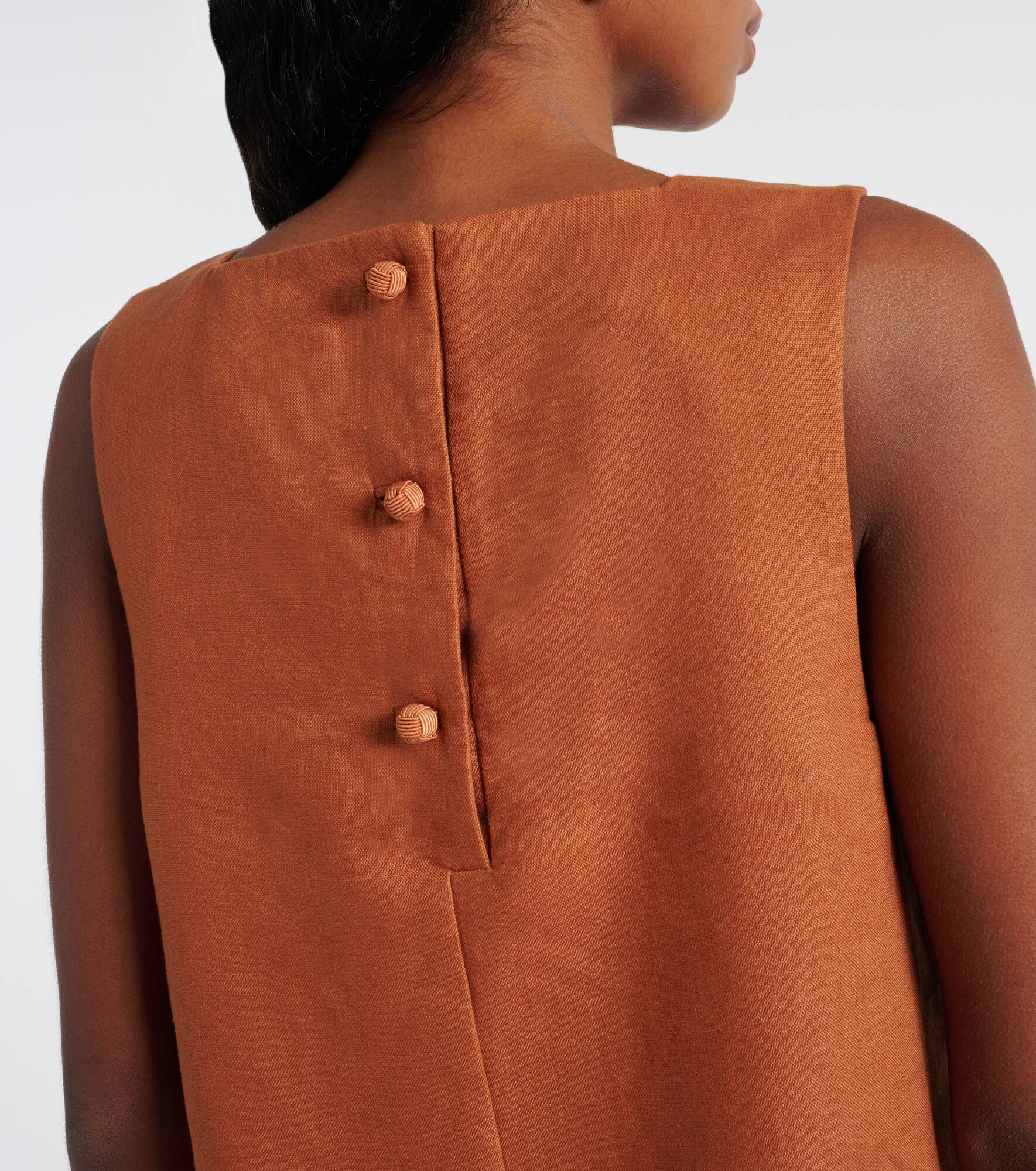 Rio linen shift dress - 6