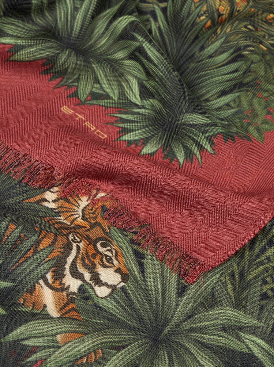 SCARF WITH PRINT - 3