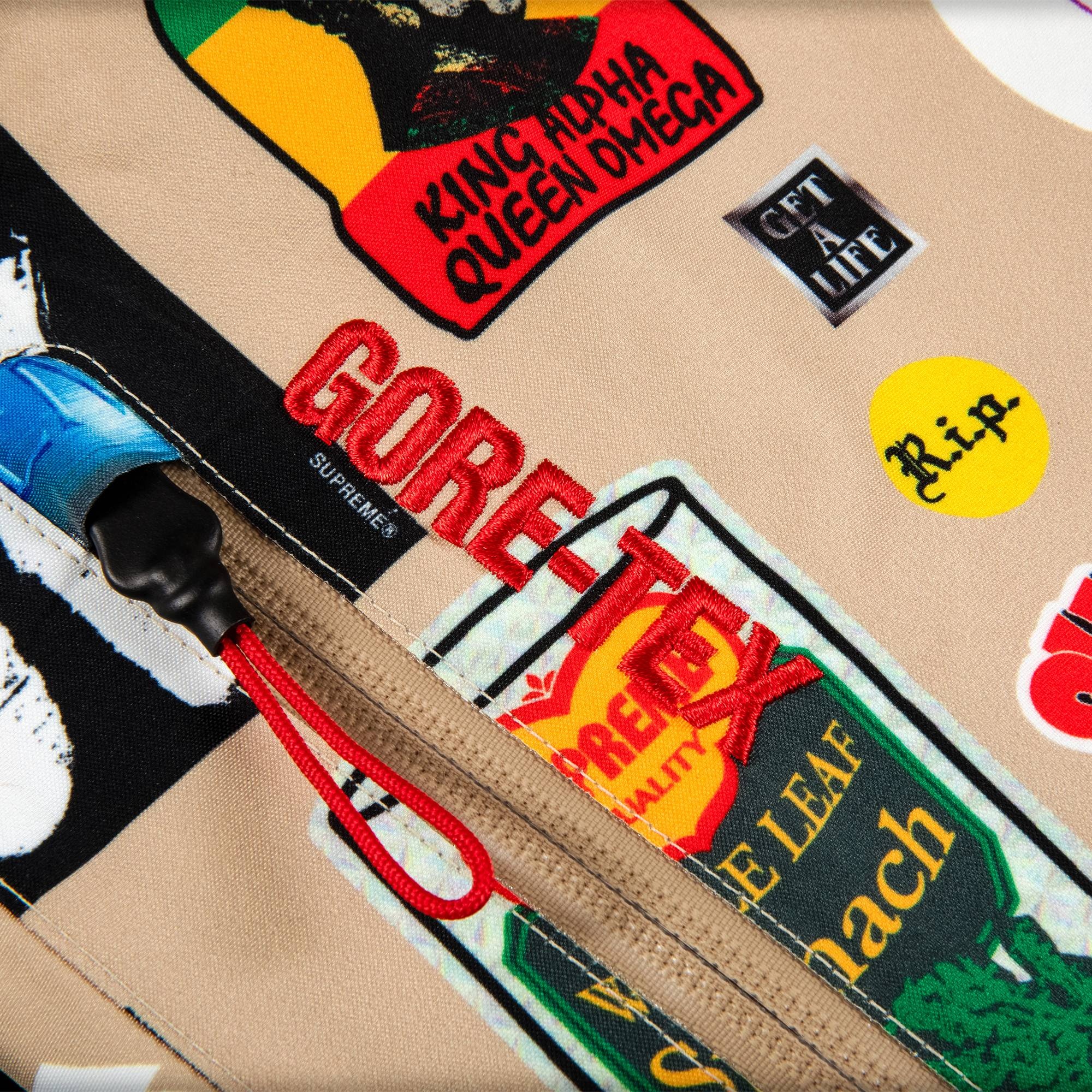 Supreme Supreme GORE-TEX Stickers Pant 'Tan' | REVERSIBLE