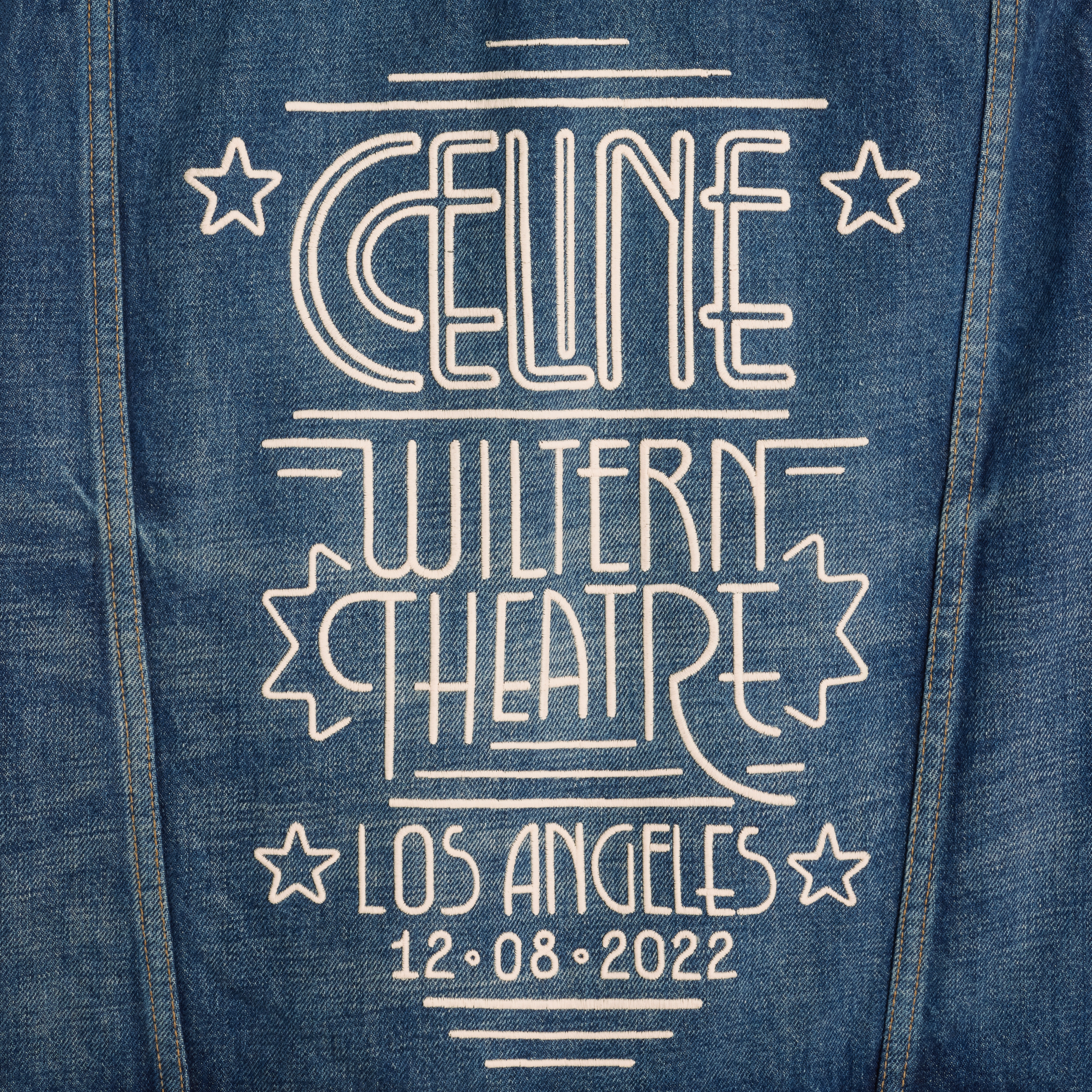 Trucker jacket in dark union wash denim - 4