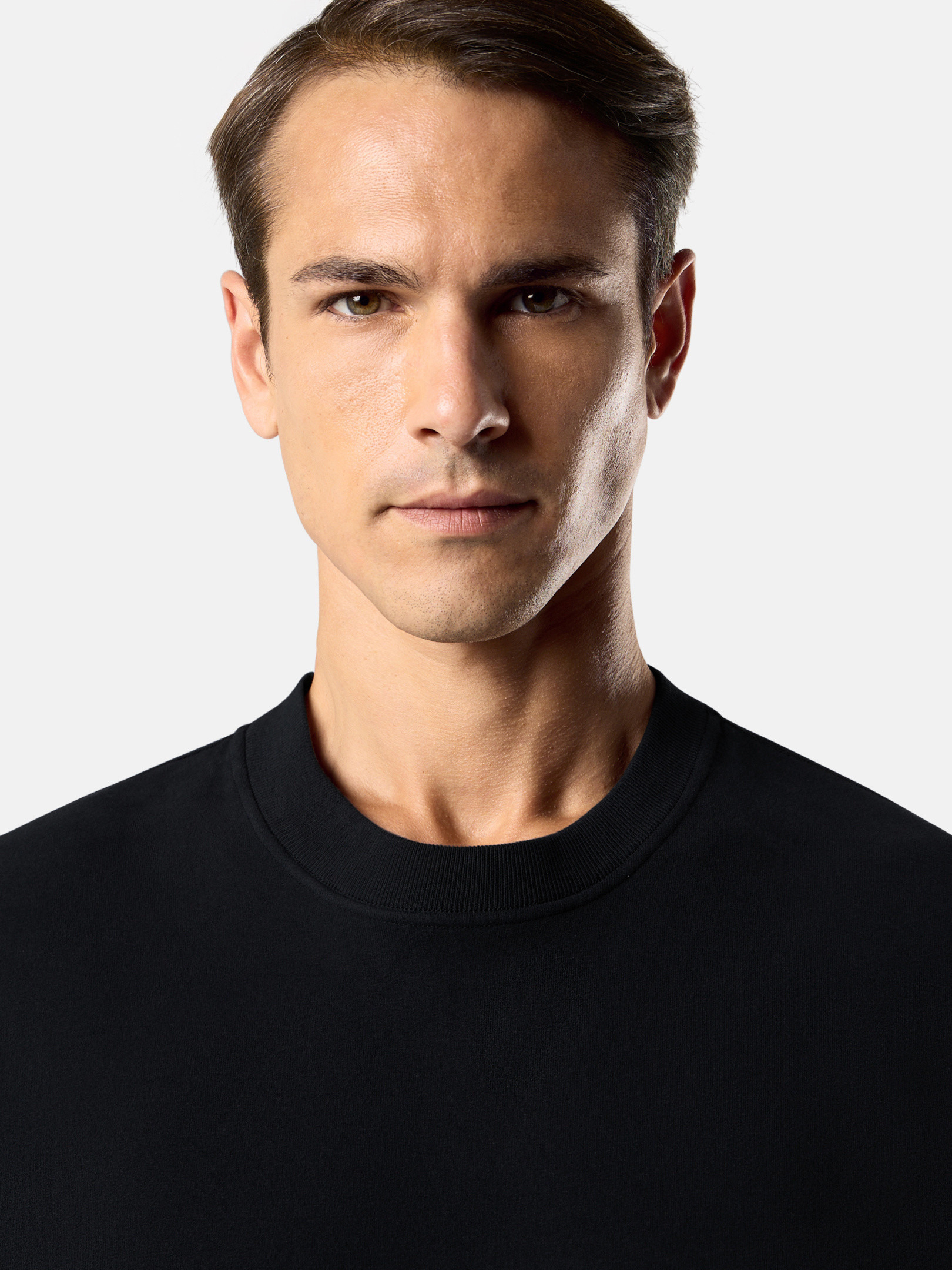 6100069 STRETCH COTTON FLEECE_STONE ISLAND GHOST - 4