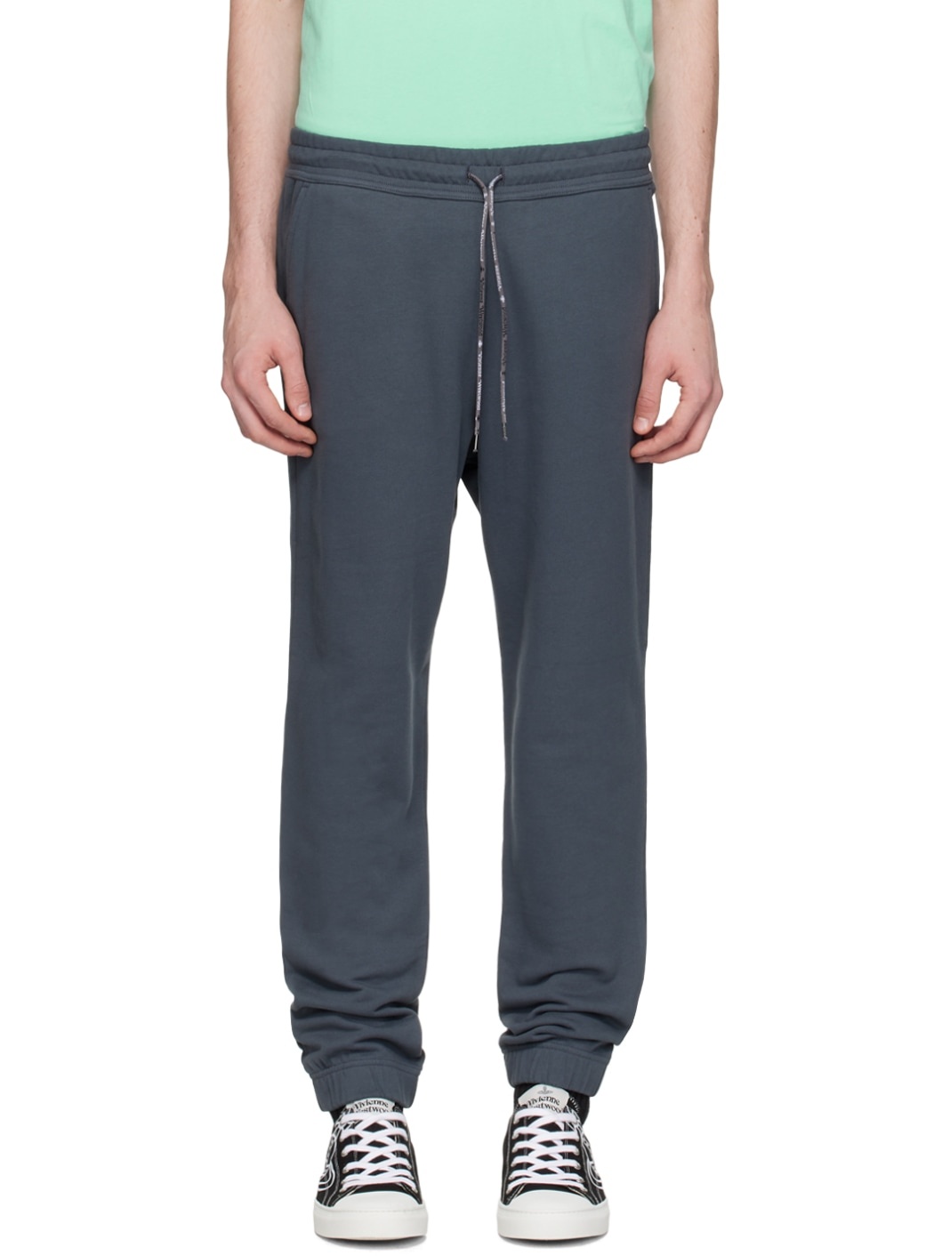 Gray Classic Sweatpants - 1