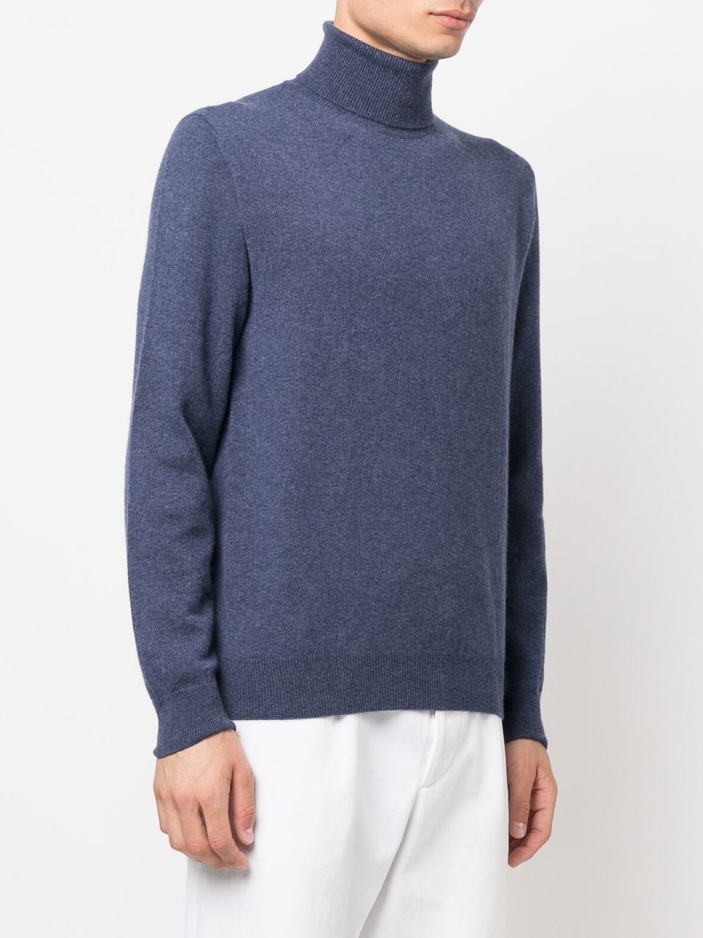 roll-neck cashmere jumper - 3