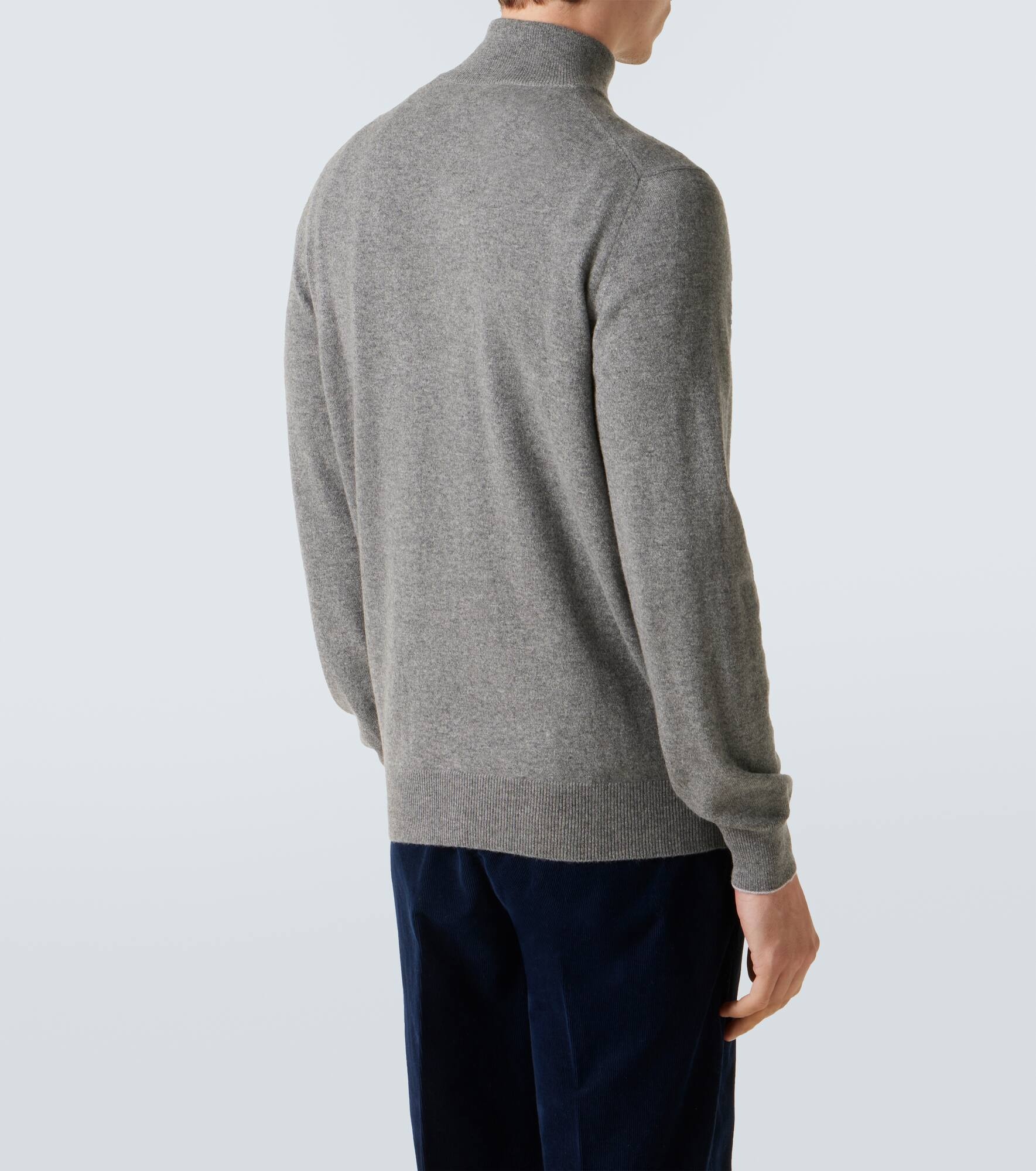 Cashmere half-zip sweater - 4
