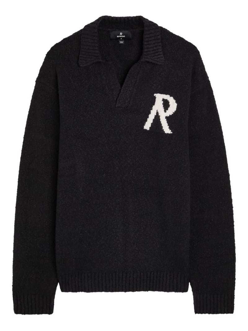 initial collared sweater 1