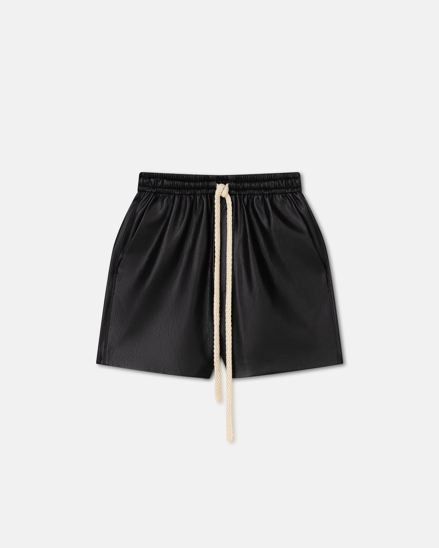 Okobor™ Alt-Leather Drawstring Shorts - 1