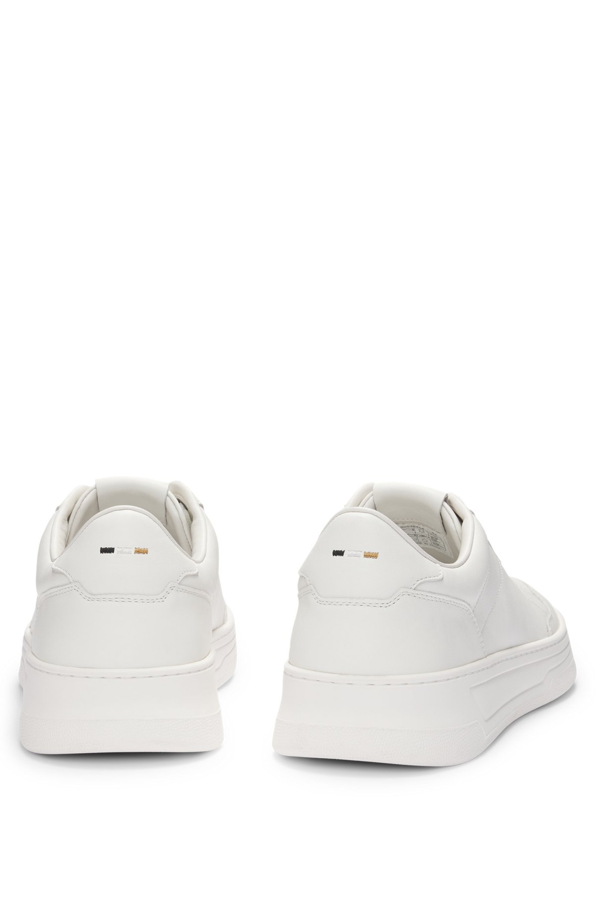 LEATHER TRAINERS WITH RUBBER OUTSOLE - 5