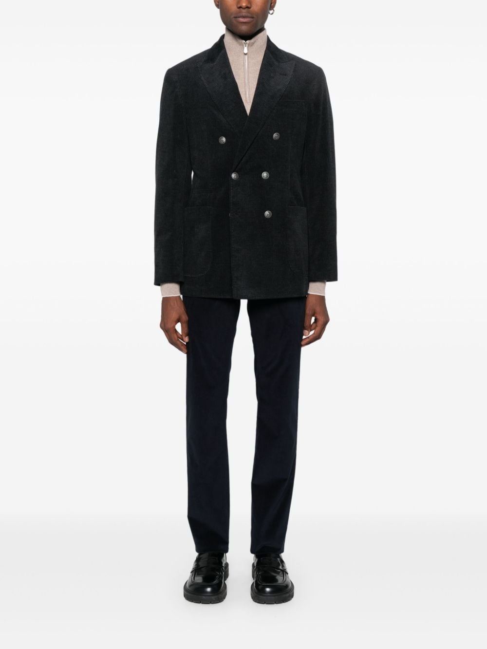 corduroy blazer - 2
