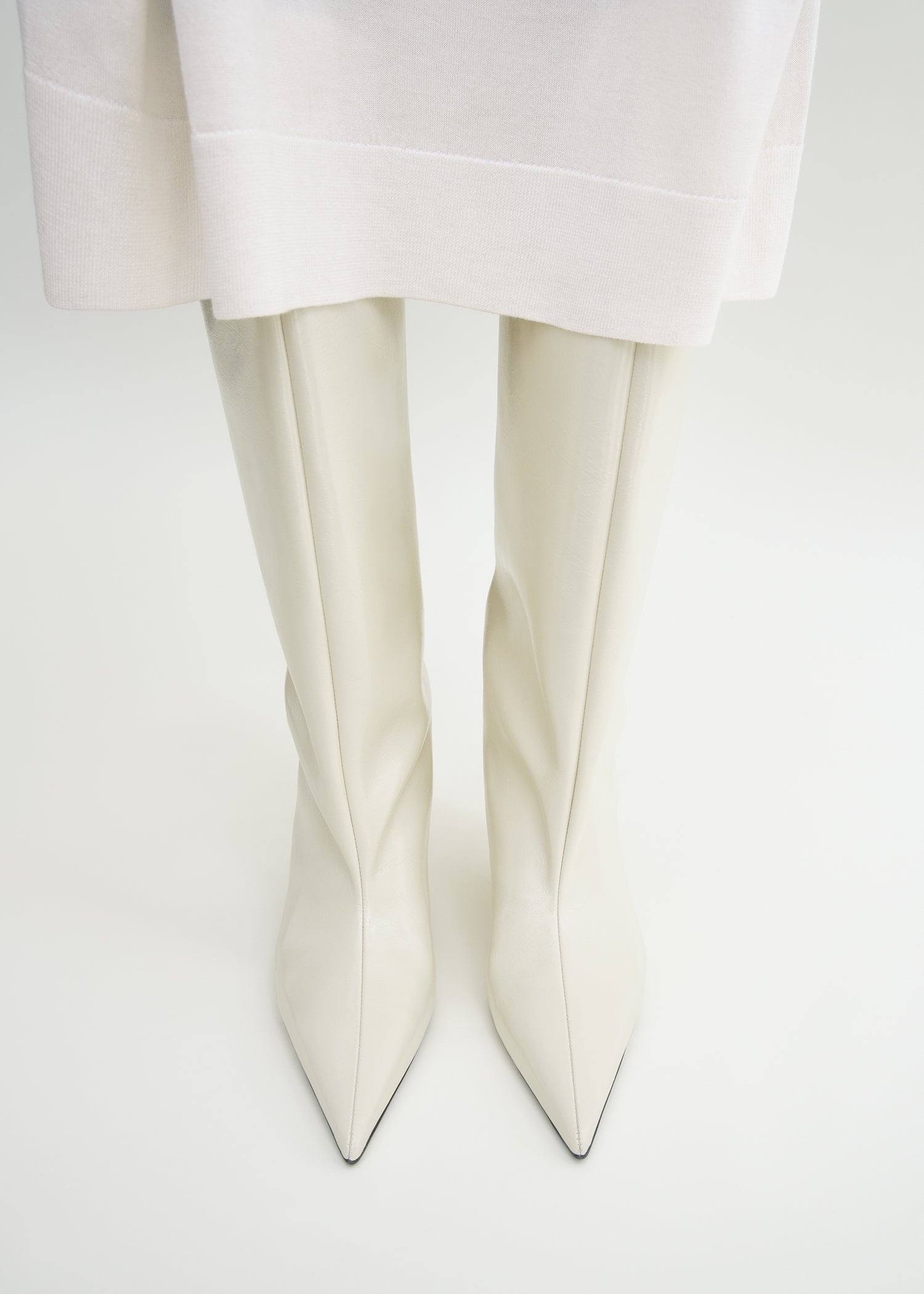 The Wedge-Heel Boot bleached sand - 3