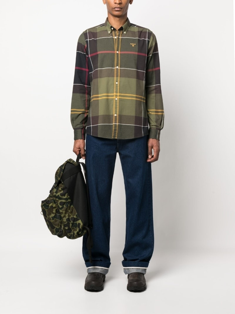 Barbour plaid-print long-sleeve shirt outlook