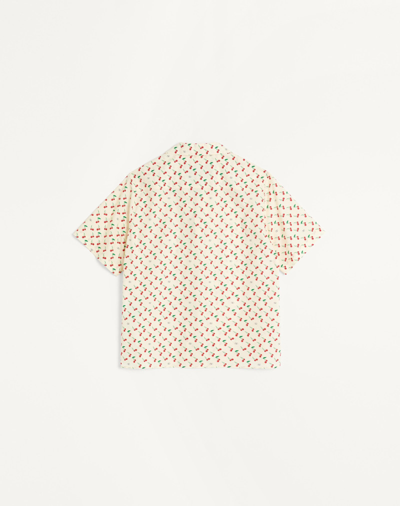 Valentino COTTON POPLIN BOWLING SHIRT WITH CHERRYFIC PRINT outlook