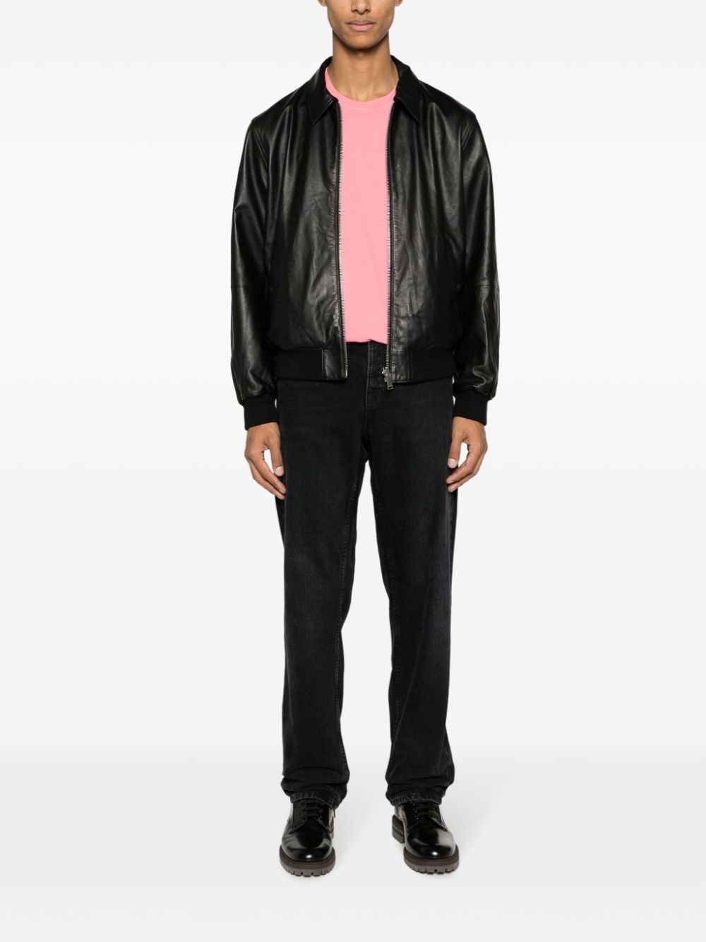 Mate reversible leather jacket - 2
