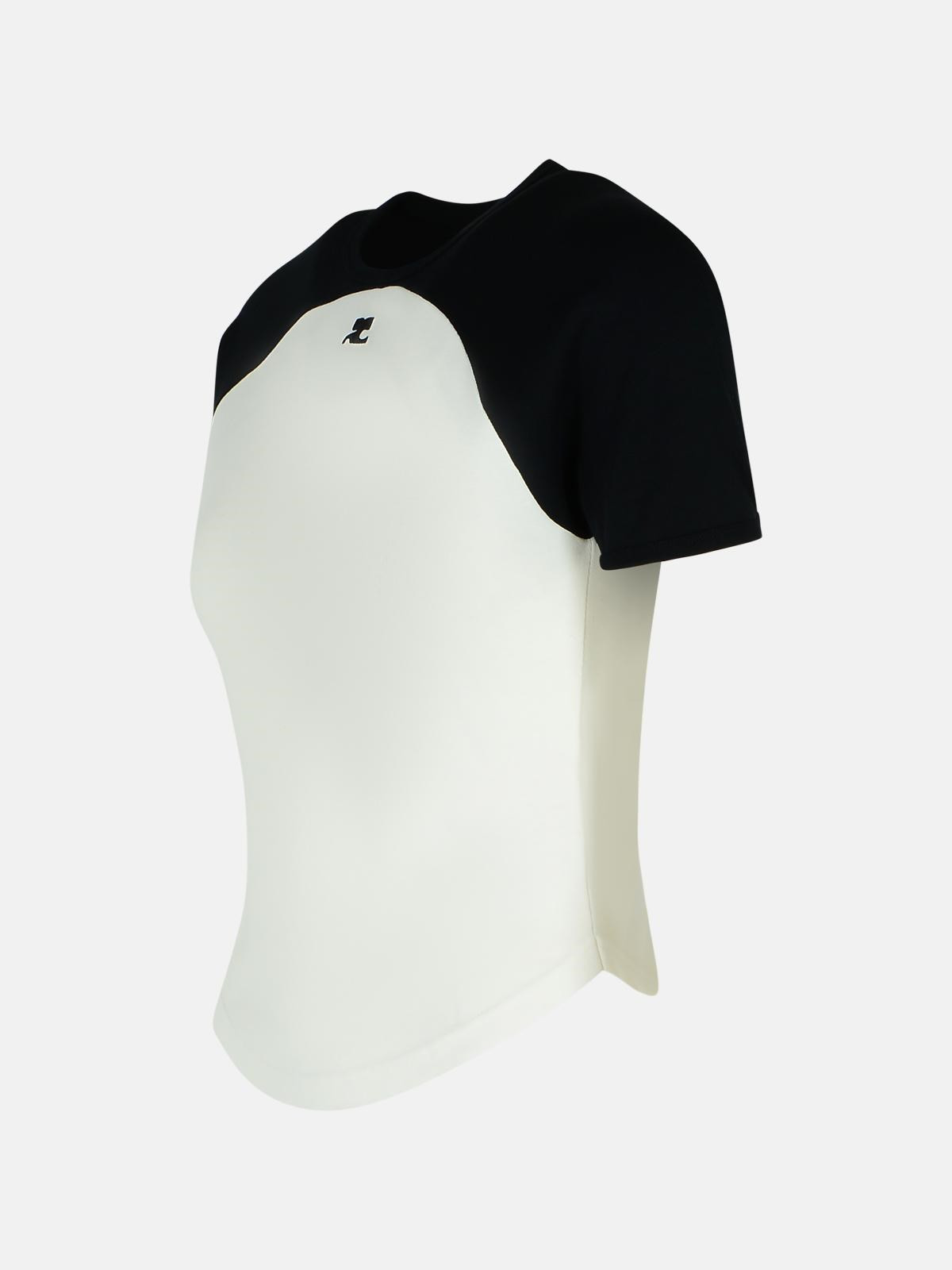 WHITE COTTON T-SHIRT - 2