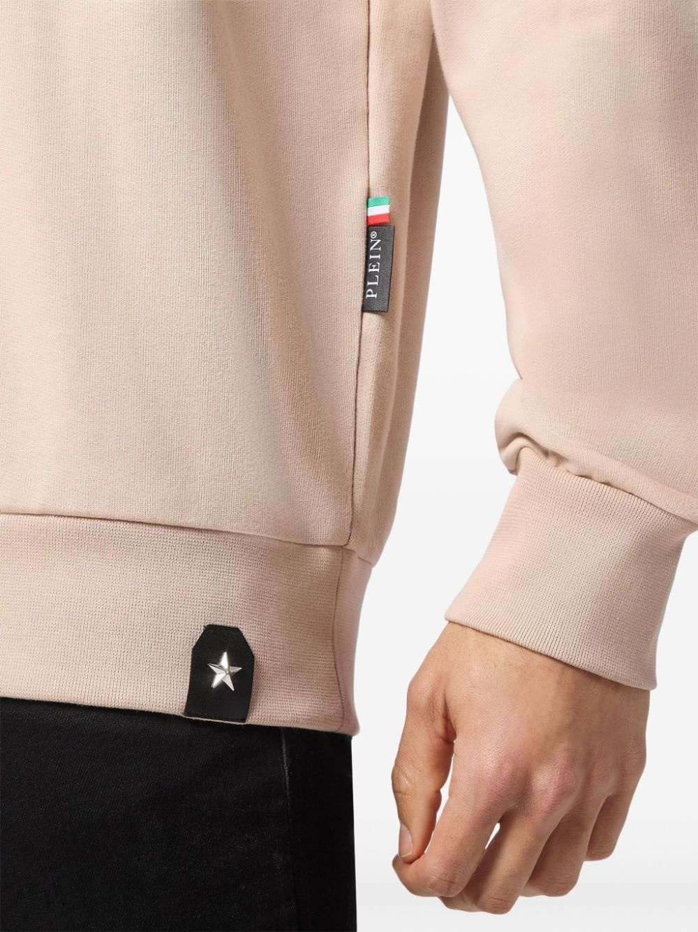 embroidered logo sweatshirt - 5