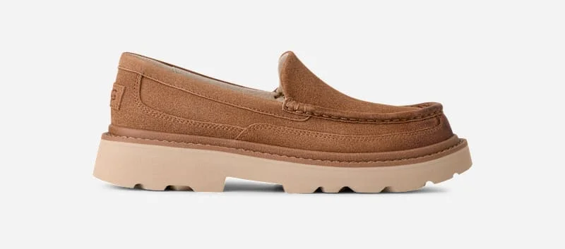 ® Men's Ascot Lug Suede Shoes in Chestnut - 1