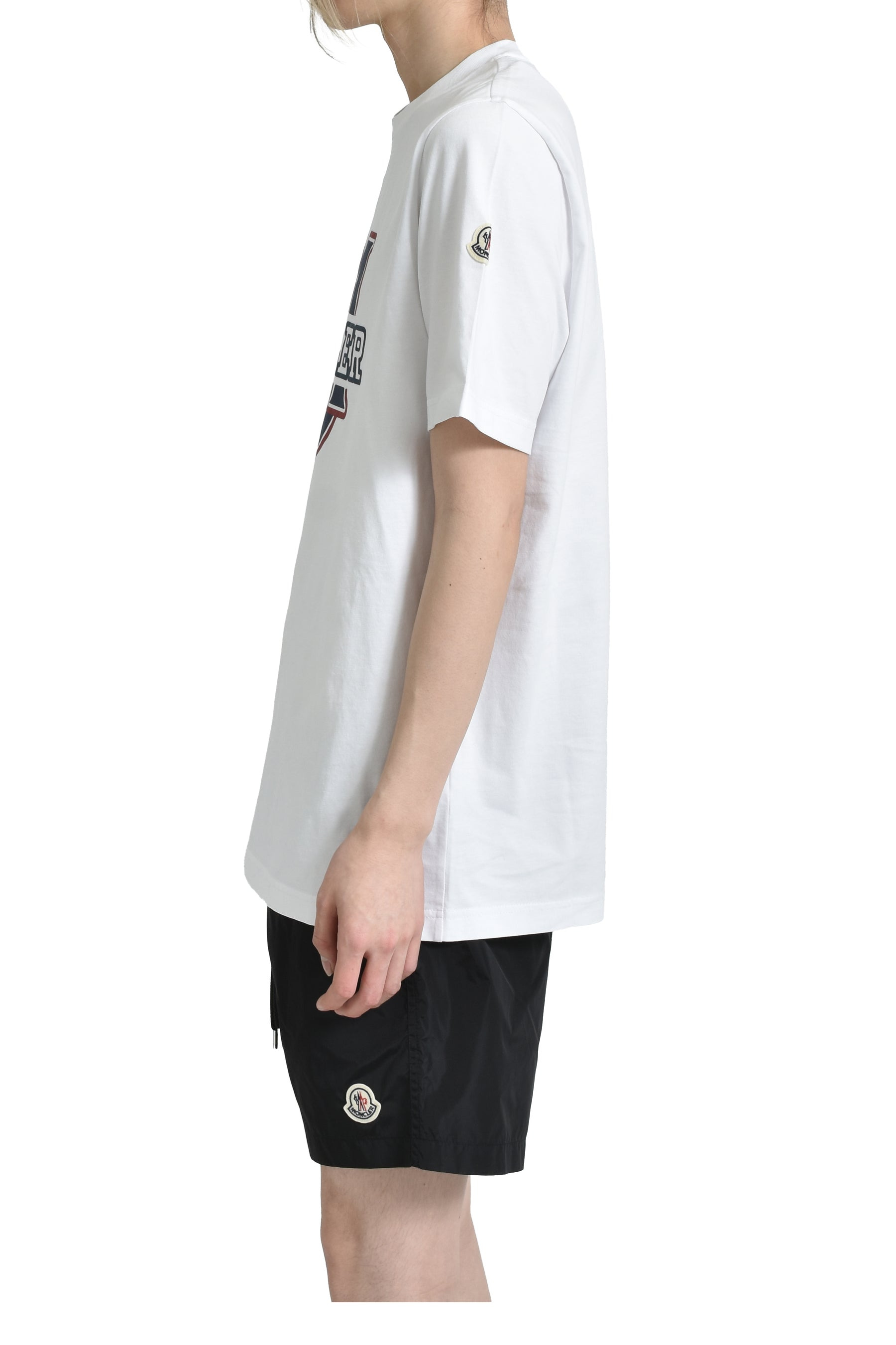 COLLEGE LOGO SS T-SHIRT / WHT - 3