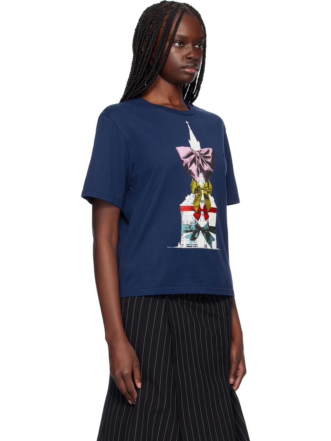 Navy UC1E1891-3 T-shirt - 2