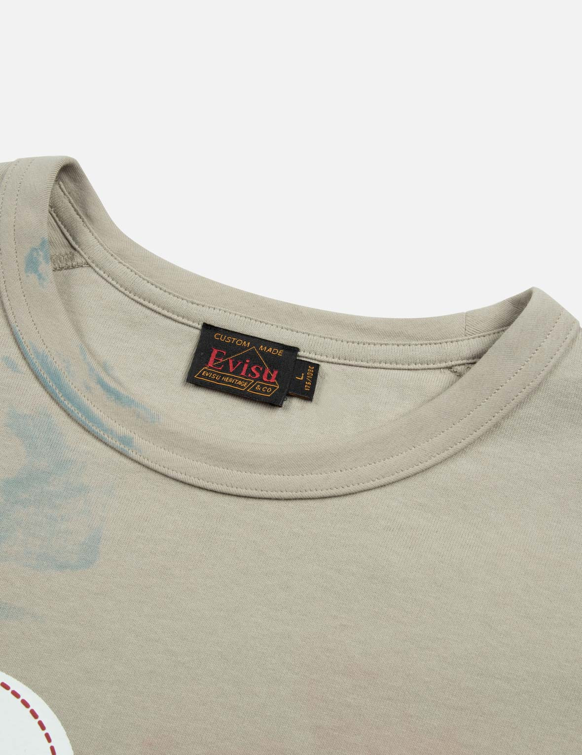 SEAGULL AND LOGO PRINT LOOSE FIT T-SHIRT - 9