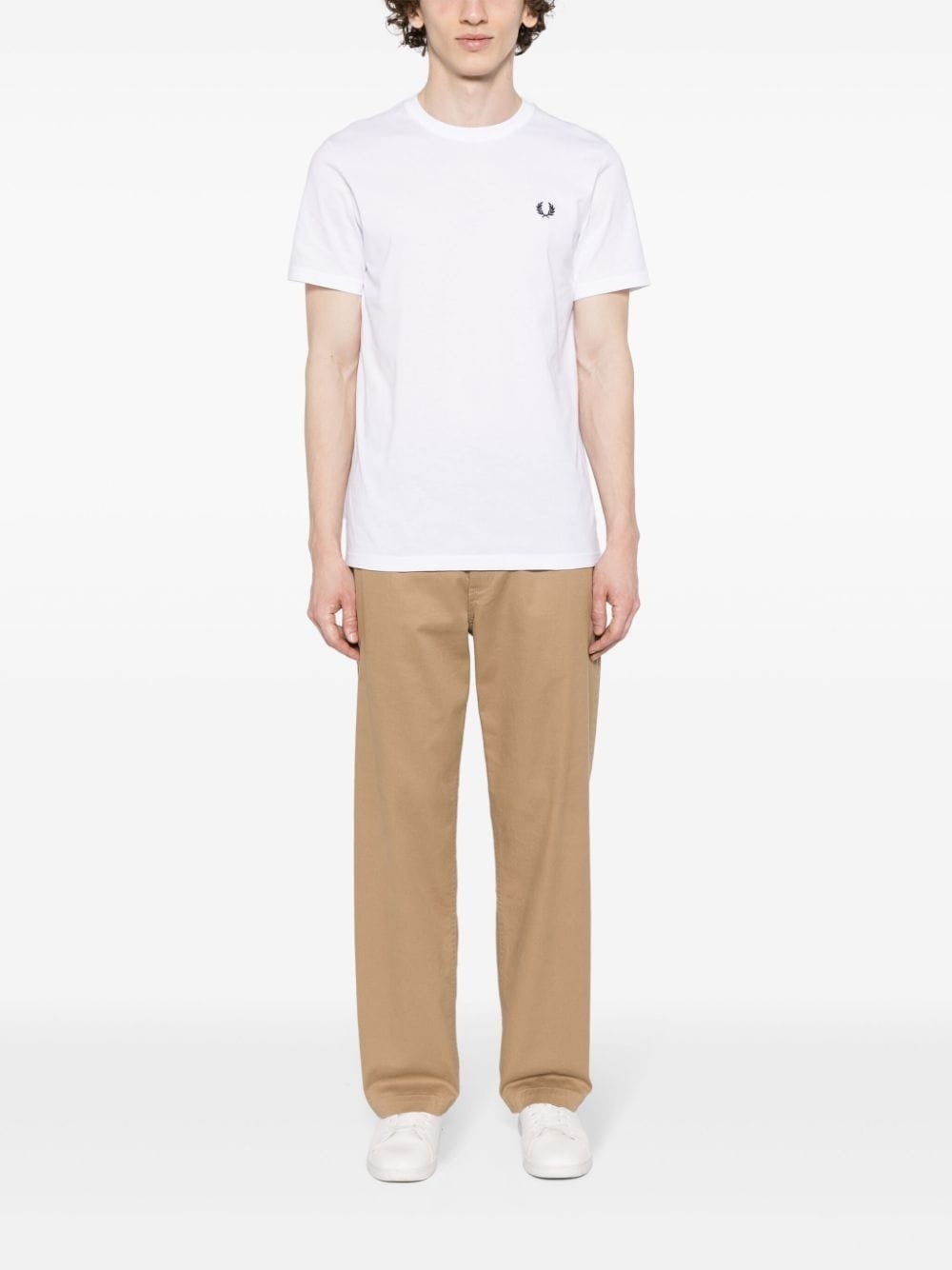 logo-print cotton T-shirt - 2