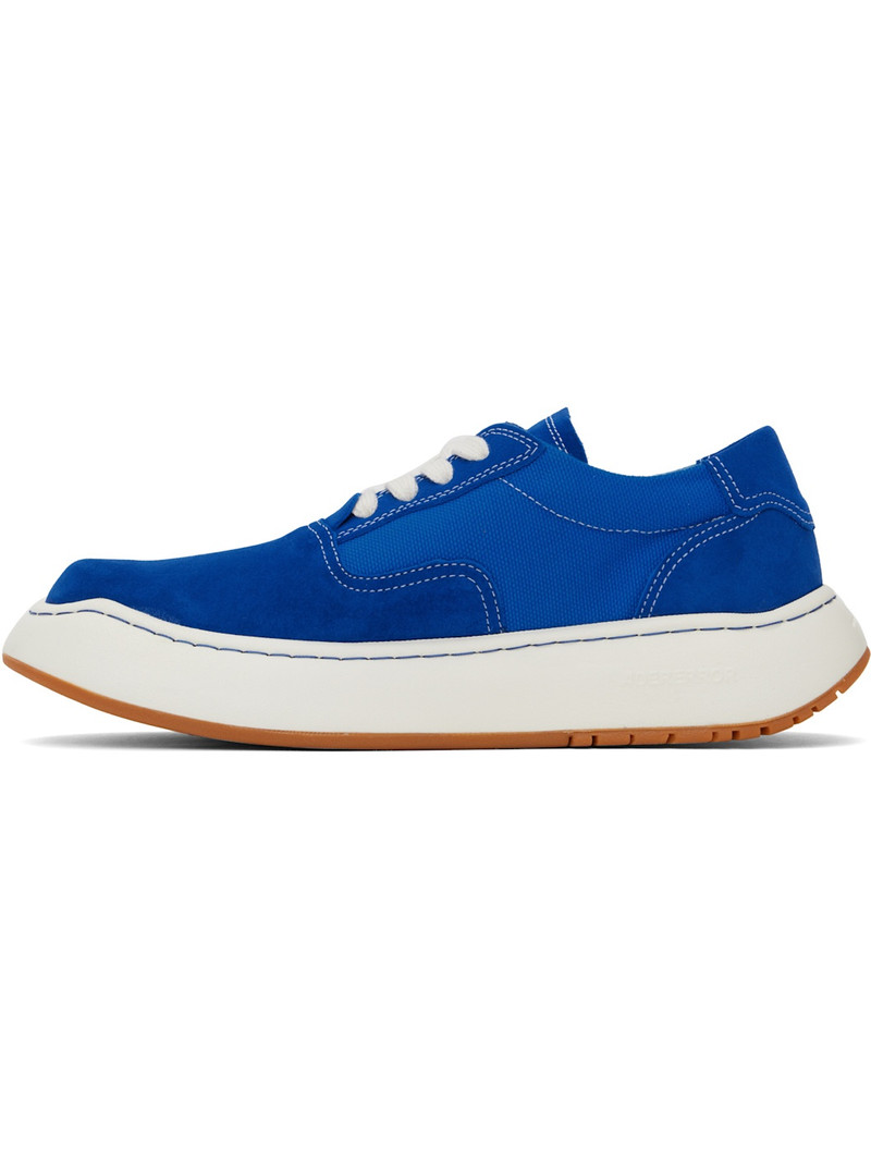 Blue Log Dide Sneakers 3