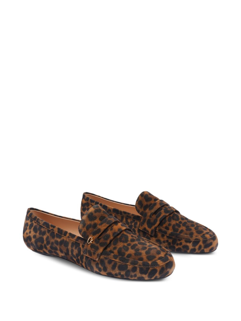 Gianvito Rossi Giorgia Leopard loafers - 2