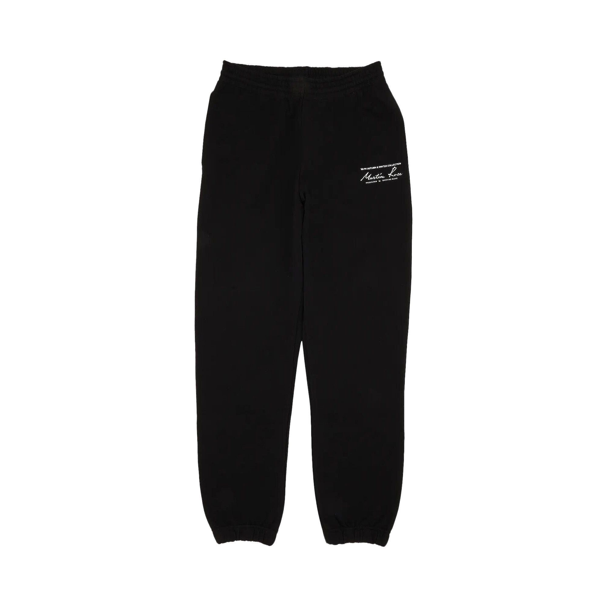 Martine Rose Slim Leg Trackpant 'Black' - 1